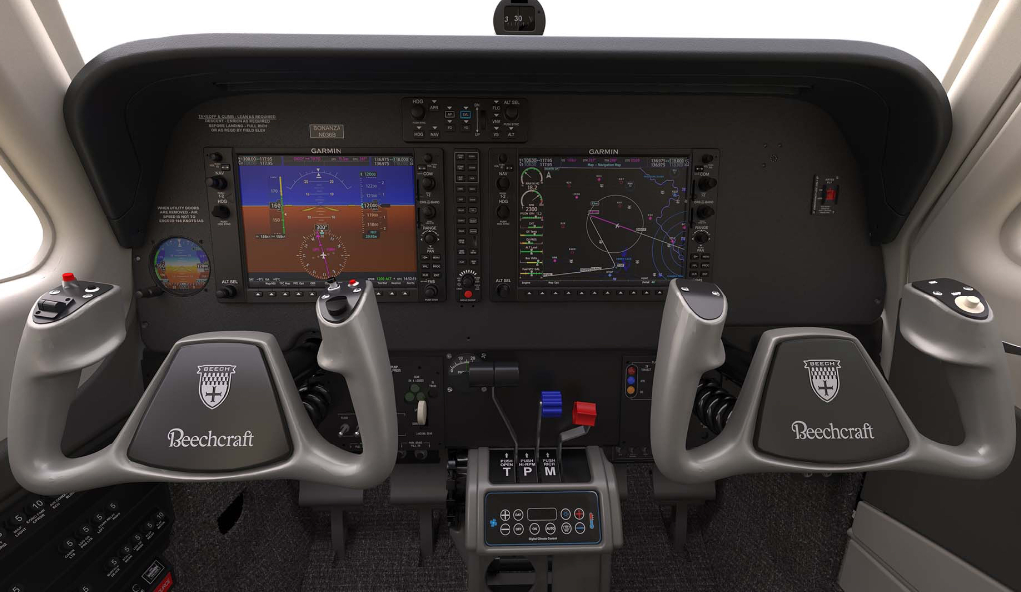 Beechcraft Bonanza G36 Wake Wings Aerospace Beechcraft Bonanza G36 Wake Wings Aerospace